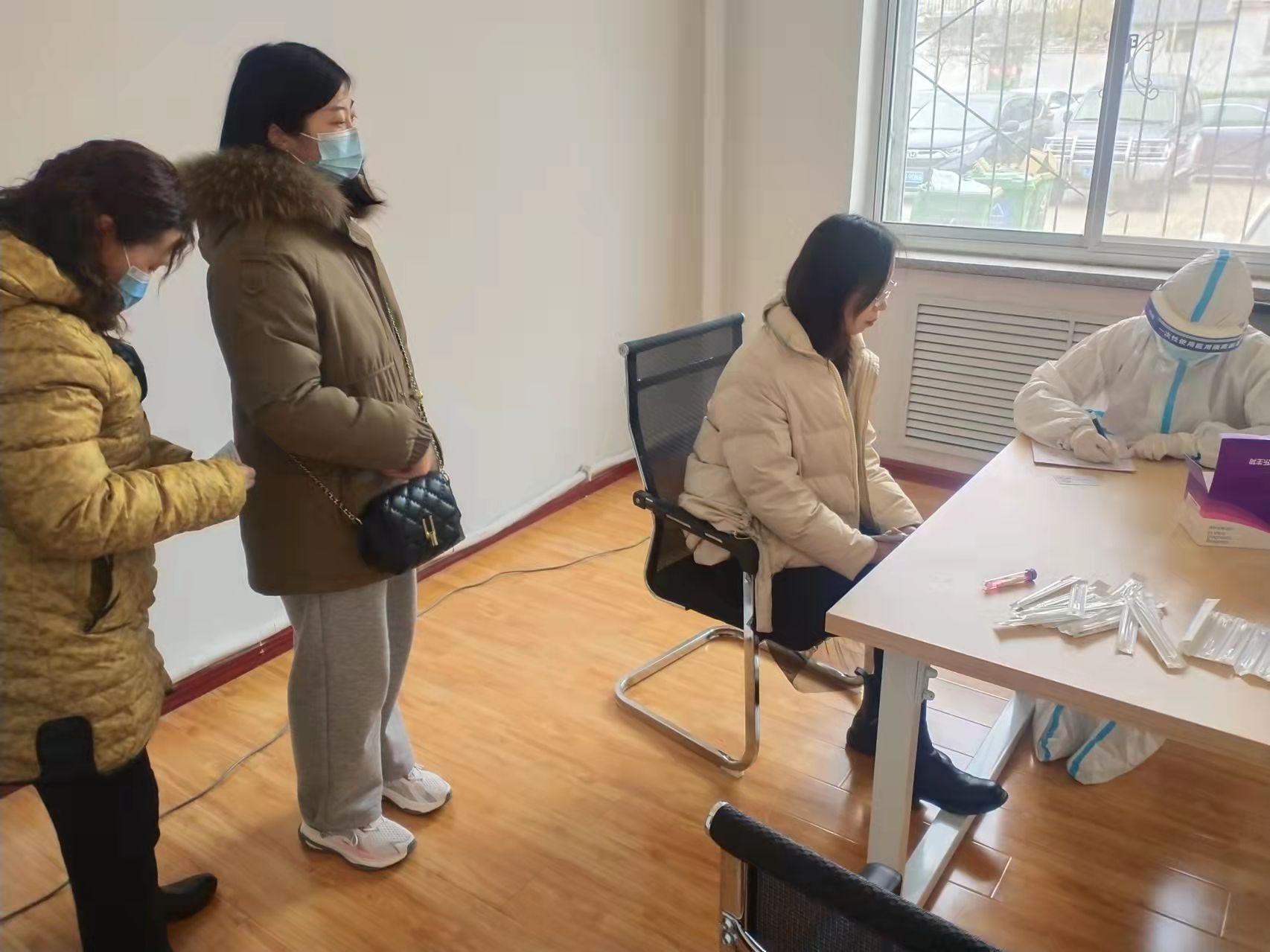 疫情防控｜我院組織開(kāi)展全體人員核酸檢測